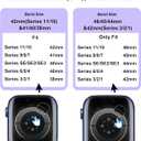 Seven-link Watch Band for Apple Watch Series 11, 10, 9, 8, 7, 6, 5, 4, 3, 2, 1 and SE 3/2/1 for Women, Dressy Stainless Steel Metal Band for Apple Watch 40mm 41mm 42mm 38mm 44mm 45mm 46mm for iWatch (Silver and Gold)