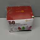 C9 Christmas Lights Outdoor, 50 FT 50 LED Vintage Warm White C9 String Lights Connectable for Christmas Tree Roofline Patio Garden Backyard Holiday Party Indoor Outdoor Decoration, Green Wire