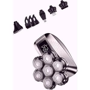 Head Shavers for Bald Men, 5-in-1,IPX7 Wet/Dry Use, Head Shaver, Charge,756709185318