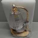 Candle Warmer Lamp,Electric Wax Melter Lamp for Jar Candle with Timer & Dimmer,Gifts for Mom,Wife and Girlfriend,Home Decor, 2 Bulbs Included, Clear