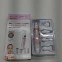 Face Razors for Women, BestMal Bikini Trimmer 5 in 1 Wet/Dry Electric Shaver Razors for Face Nose Eyebrow Beard Mustache Arm Leg Armpit Pubic Area Painless Rechargeable Facial Hair Removal for Women