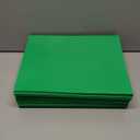 SUNEE Folders with Pockets 3 Hole Punched(50 Pack, Green), 2 Pocket Folders Fit Letter Size Paper, Paper File Folder for School Office Home Business