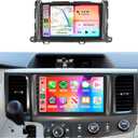 Hi-Fi 16EQ 2G+64G Android Radio for Toyota Sienna 2011-2014 Car Stereo with Wireless Carplay,Android Auto,9inch IPS Touch Screen Bluetooth GPS WiFi FM/RDS Backup Camera (Excludes JB-L AMP)