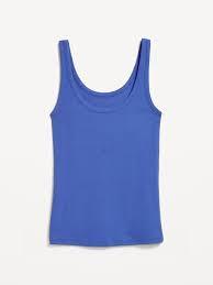 First-Layer Ribbed Scoop-Neck Tank Top | Old Navy
XS Blue