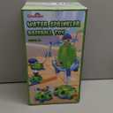 4-in-1 Kids Sprinkler Baseball Toys for Yard, Water Sprinklers Rocket Launcher Outdoor Play, 360 Rotating Water Spray Toy, Summer Backyard Lawn Pool Outside Water Game for Girls Boys Ages 4-8 8-12