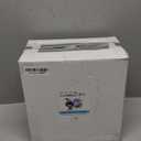 SUT 100Pcs Blue Plastic Plates, Hammered Plates Disposable Heavy Duty, Blue Disposable Plates With Gold Rim, Fancy Plastic plates Include 50 Dinner plate and 50 Dessert plates for Wedding (Blue)