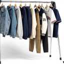 TOOLF 55 Inch Stainless Steel Collapsible Clothes Drying Rack