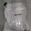 Curtains  34x40inch Long 2 Panels Set for Living Room/Bedroom, Rod Pocket Voile Sheer Panel Drapes, White, 2pcs, Each  34x40inch 