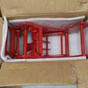 2 Pack Cast Iron Wall Jack Rated Capacity 1,000 lbs, Heavy-Duty Portable Wall Jacks for Framing, Lifting Wall Beams, Red