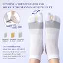 Bunion Socks For Women & Men,Bunion Relief Socks,Big Toe Separator Socks,Toe Straightener Alignment, Hallux Valgus