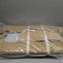 Handmade Baby Changing Basket Set with a Soft Changing Pad and Waterproof Cover,Diaper Organizer,Rattle Shaker, Moses Basket, Changing Table Topper for Dresser| Boho Bassinet, Handmade Crochet Basket