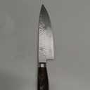 Shun Premier 8" Chef's Knife, Handcrafted Japanese Kitchen Knife for Professional and Home Chefs, VG-MAX Core with Damascus Stainless Steel Cladding, Pakkawood Handle