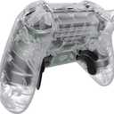 eXtremeRate Full Set Shell Buttons for Xbox One Elite Series 2 Controller, Clear Replacement Faceplate Back Plate Bottom Shell Case with Buttons for Xbox Elite Series 2 Core Controller - Model 1797