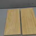 Wooden Wall Planter Vase,2 Pack Natural Wood Hanging Planter for Indoor Fake Plants Modern Boho Farmhouse Wall Art Decor for Home Kitchen Modern Farmhouse Bathroom Living Room Dining Room