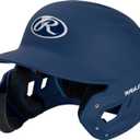 Rawlings | MACH Adjust Baseball Batting Helmet | Adjustable Face Guard | Matte | JR & SR Sizes | Multiple Colors (JR (6 3/8 - 7 1/8))