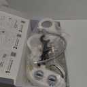 LUXE Bidet NEO 185 - Dual Nozzle, Self-Cleaning, Non-Electric Bidet Attachment for Toilet Seat, Adjustable Water Pressure, Rear & Feminine Wash (White)