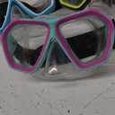 Fabbay 4 Pcs Adult Swimming Goggles with Nose Cover Snorkel Diving Mask Goggles Swim Mask with Fabric Strap