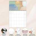 bloom daily planners 2026 Calendar Year Monthly Hanging Wall Calendar (January through December 2026) - Large 11 x 17 - Paint Strokes