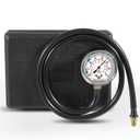 Natural Gas or LP Gas Manifold Pressure Test Kit, LP Gas Pressure Tester, Gas Manometer, Natural Gas Meter, with 1/8 NPT Brass Connector, 40" Hose, 0-35" W.C
