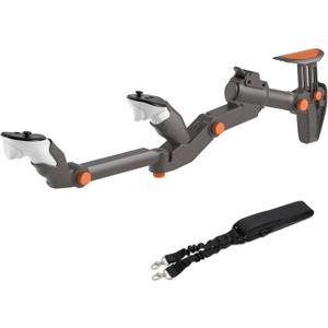 VR Gunstock for Meta Quest 2 Quest 3 Quest 3S Quest Pro  Adjustable FPS Gaming Controller Accessories with Quick Magnetic Attachment Cheek Pad for Immersive VR Gameplay (Gunmetal Gray) VR Gunstock for Meta Quest 2 Quest 3 Quest 3S Quest Pro  Adjustable FPS Gaming Controller Accessories with Quick Magnetic Attachment Cheek Pad for Immersive VR Gameplay (Gunmetal Gray)