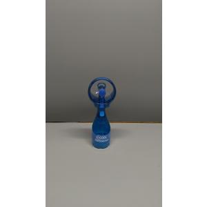 O2COOL Deluxe Handheld Battery Powered Water Misting Fan (Light Blue) (Single)