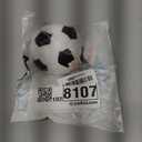 DolliBu Sport Plush Ball - Small Stuffed Sports Balls for Kids, Cute Squishy Soft Ball Toys for Throwing, Playing Catch, Playtime Plush Balls for Bedroom Decor - 3 Inch Soccer Ball