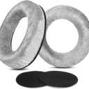 DT770 Earpads,DT990 Ear Pads Cushions Compatible with Beyerdynamic DT 770/Pro,DT 880/Pro,DT 990/Pro,MMX300 Headphones Earpads Replacement(Velvet Fabric and Memory Foam Ear Cushions)
