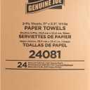 Genuine Joe Household Paper Towels, 200 Count (Pack of 24)