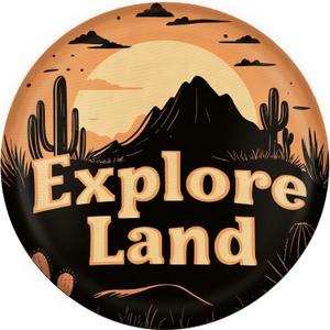 Explore Land 30-33 inch Spare Tire Cover Fit Trailer, RV, SUV, Truck, Tough Tire Wheel Soft Cover, Landscape