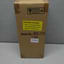 NEEDOMO Christmas Decorations Outdoor&Indoor, 17''/12'' Metal Candle Lantern Decor,Christmas Lanterns with Snowflakes Stars and LED Candle for Home Porch Patio Table Centerpieces, Xmas,No Glass