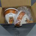 TAILI Grab Bars for Bathtubs and Showers 2 Pack Suction Grab Bar, Heavy Duty Shower Handle Removable Bath Handrails for Seniors and Elderly, Bathroom Safety Grip No Drilling Waterproof,Wood Grain (16.8")