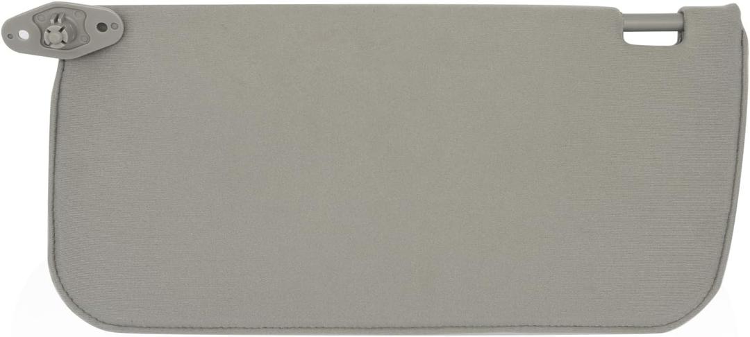 Left Driver Side Sun Visor Compatible with Nissan Frontier Xterra 2000-2004 Sun Shade Replacement 96401-7Z803 Color: Gray