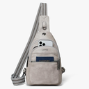 7L Sling Bag For Women Men Crossbody Shoulder Tote Blet Bags Backpack Fanny Pack Travel Purse Faux Leather