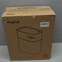 JUDRDO 3.5 Gallon Slim Automatic Trash Can for Bathroom,Touchless Diaper Trash Can with Trash Bag Autoadsorption Technology,Motion Sensor Diaper Garbage Bins for Bedroom Office Kitchen Toilet