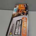 FUBARBAR Metal Garbage Truck Toy Model  1:43 Diecast Recycling Waste Transport Truck with Trash Bin, Pull Back Model Car Toy for Kids Boys (Orange)