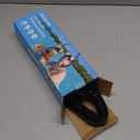 Greatever Dry Snorkel Set,Panoramic Wide View Anti-Fog Scuba Diving Mask,Professional Snorkeling Gear for Adults Kids (Large, Black)