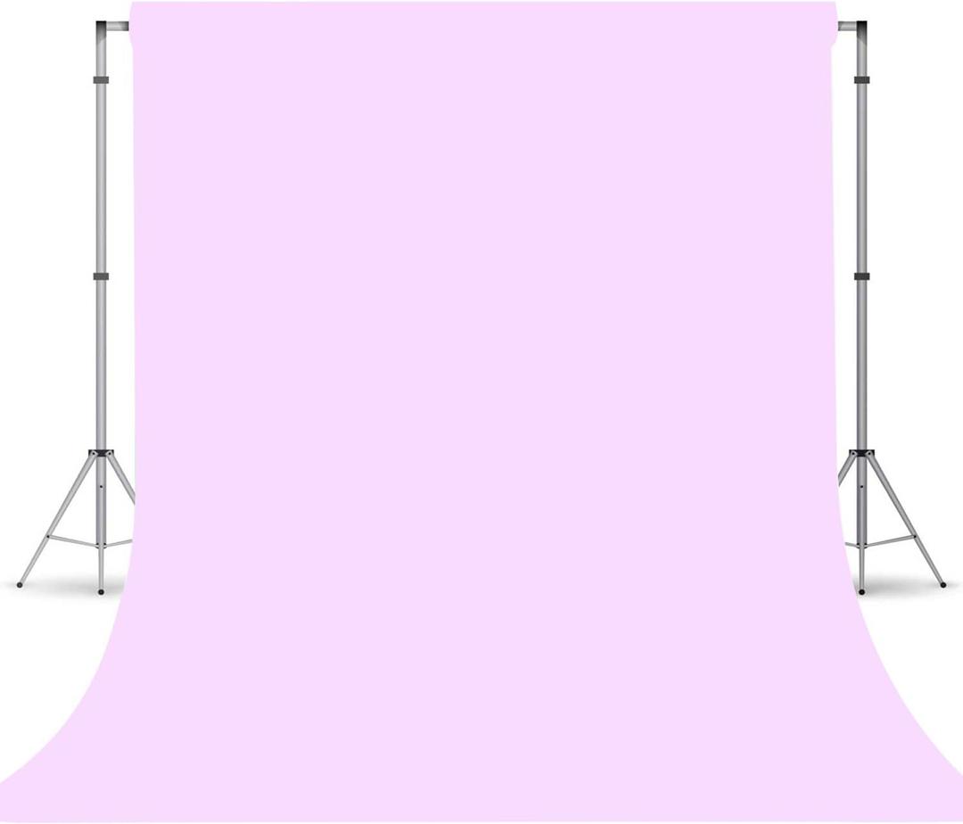 Light Purple Photography Backdrop for Photoshoot, Photo Backdrop Curtain, Perfect Light Purple Backdrops for Party Portrait Photoshoots Video Studio 8FTx10FT