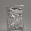 Spray Sprinkler Nozzle Filters 30 Pack, Variable Arc Nozzle Replacement Parts, Generic Irrigation System Sprinkler Water Filter with Fine Mesh Screen (White)