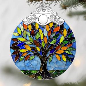 Tree of Life Christmas Ornaments: Christmas Tree Ornaments, Holiday Decor for Tree Lover, Stocking Stuffers, Gift Ideas, Housewarming Gift, Xmas Gifts & Gifts for Women, Mom