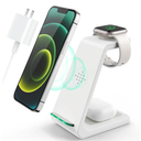3 in 1 Wireless Charging Station, 2026 Upgraded Fast Desk Charger Station for iPhone 17 16 15 14 13 12 Pro Max Plus, Charger Stand for Apple Watch 11 10 9 8 7 6 5 4 3 2 Ultra SE, Airpods 4 3 2 Pro