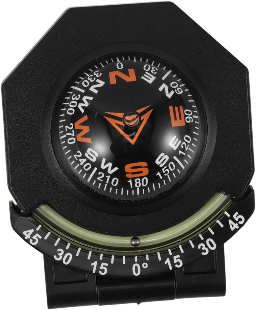 Car Compass Ball with Night Glow Automotive Dashboard Compass for Boats Trucks Caravans Nighttime Readability for Safe Navigation Vehicle Accessories
