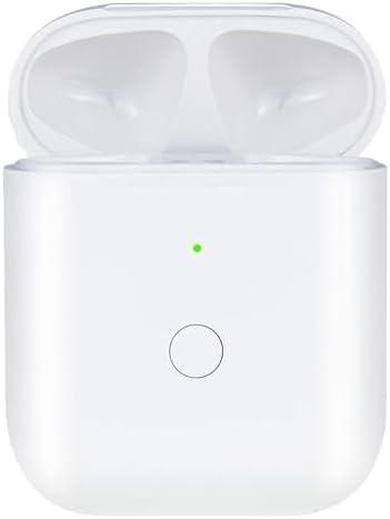 Wireless Charging Case for Airpods - Airpod Charging Case Replacement Compatible for Airpods 1 2 with Bluetooth Pairing Sync Button, Airpods Charger 1/2 Generation, No Air Pods (Airpod 12)