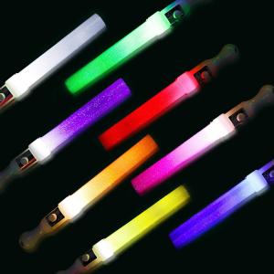 M.best 24Pcs Glow Sticks Party Packs, Glow in The Dark Party Supplies, LED Light Up Wands Sticks Party Favors for Wedding, Raves, Concert, Camping, New Year, Carnival, Halloween