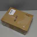 KINLINK 5x7 Picture Frame Rustic Brown Set of 4, Wooden Photo Frames Matted 4x6 with Plexiglass for 4x6 with Mat or 5x7 without Mat for Table and Wall Display