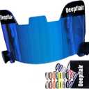 Deepflair Football Helmet VisorFootball Helmet Visor Impact Resistant Visor for Youth&Adult Football Gear