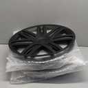 19 inch Wheel Covers for Tesla Model Y 2020-2024Full-Edge Coverage Hubcaps Compatible with Tesla Model Y Set of 4 Rugged ABS MaterialBaked EnamelMatte Black (Old-Model)