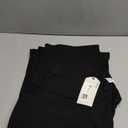 Tapata Women's Stretchy Straight Dress Pants with Pockets Tall, Petite, Regular for Office Work Business 34", Black, XXL