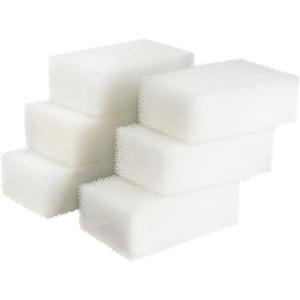 AQUANEAT 6-Pack Replacement Filter Sponge Pads, Aquarium Foam Insert Compatible with AquaClear 70, Fish Tank Filter Media