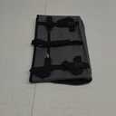 Rhino Valley Walker Bag, Multi Pockets Folding Walker Basket Tote Bag with Cup Holder, Hand-free Carry Pouch Storage Bag for Universal Walkers, Large Capacity Organizer for Seniors Elderly, Gray