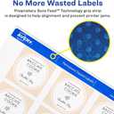 Avery Printable Blank Square Labels, 1.5" x 1.5", Matte White, 600 Customizable Labels (22805)